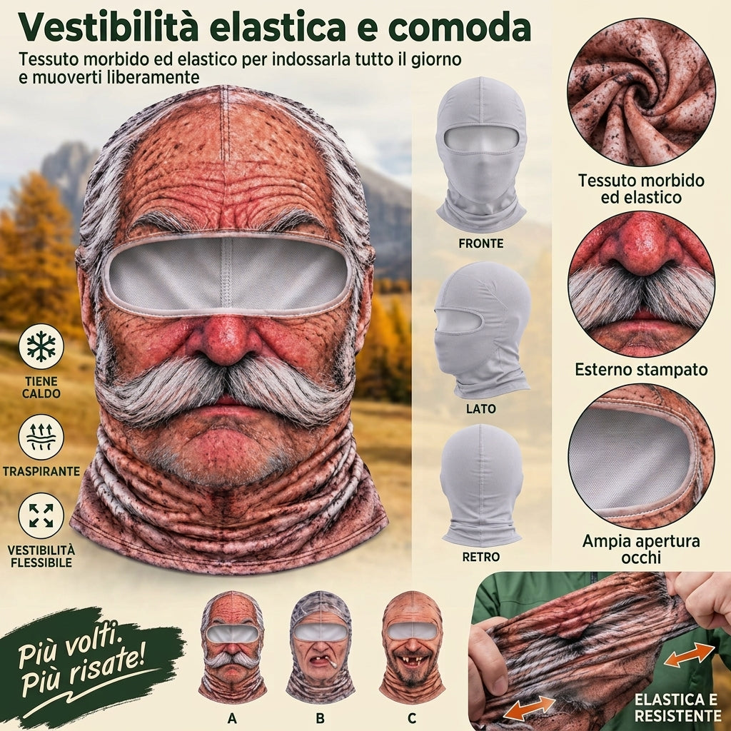 Volti Sender: vestibilità elastica e comoda