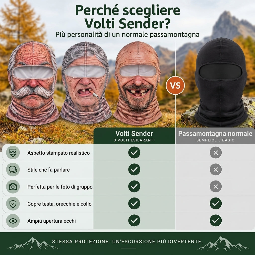 Perché scegliere Volti Sender